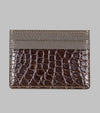 Bryceland's Porosus Card Case Brown