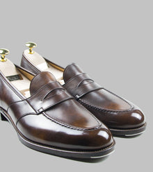  Corno Blu Penny Loafers Brown