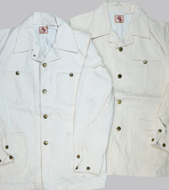 Bryceland's Chore Coat HBT White