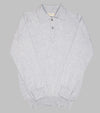 Bryceland's Cotton Long Sleeve Polo Zinc