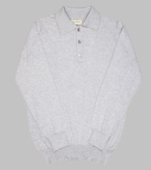  Bryceland's Cotton Long Sleeve Polo Zinc