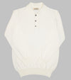 Bryceland's Cotton Long Sleeve Polo Magnoli