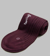 Bryceland's Cotton Socks Burgundy