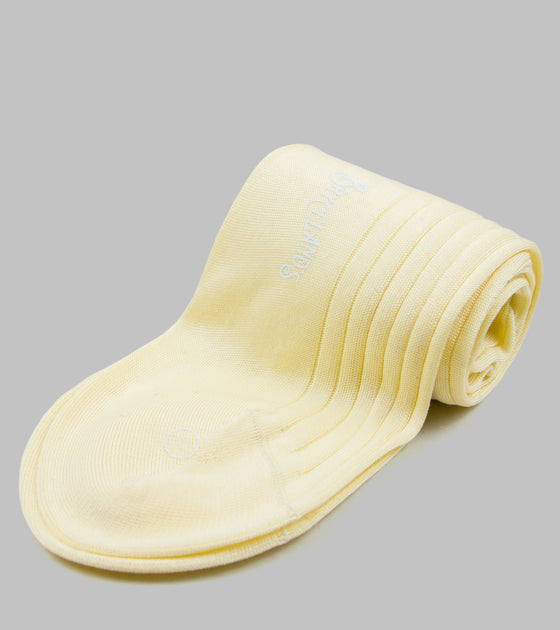 Bryceland's Cotton Socks Yellow