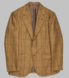 Dalcuore Single Breasted Windowpane Jacket