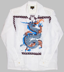  Groovin High Open Collar Shirt Dragon