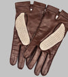 Bryceland's Driving Gloves Chestnut/Beige