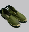 AWMS Marine Vert Espadrilles