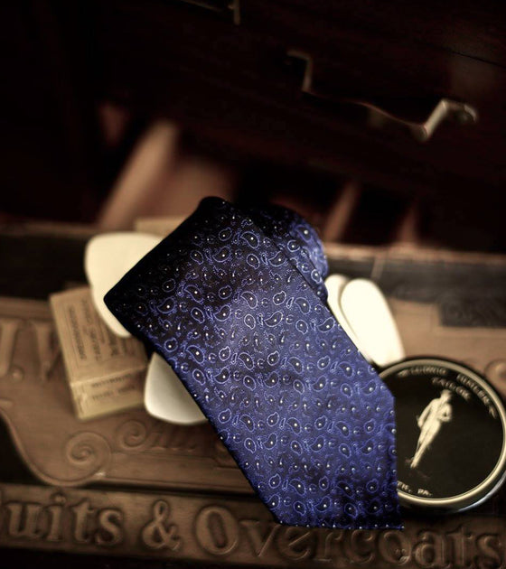 Bryceland's x Sevenfold Silk Jacquard Paisley Tie ET020B