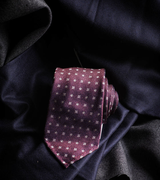 Bryceland's x Sevenfold Silk Jacquard Tie ET105