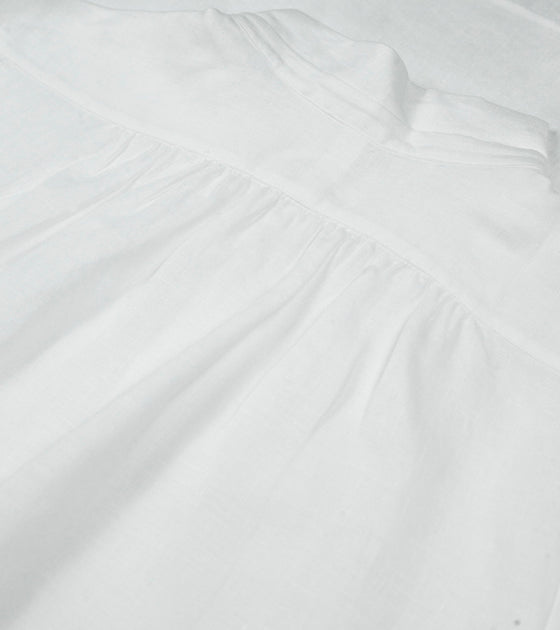 Bryceland's Made-to-Order Farmer Smock White