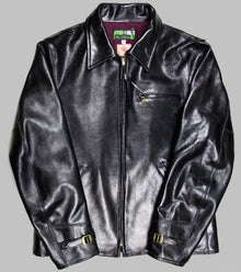  Bryceland's x Himel Brothers Goatskin Leather Jacket Black