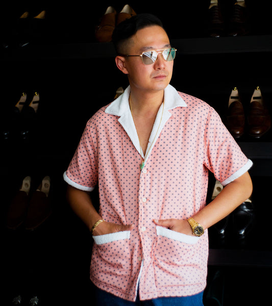 Towel Shirt Made-to-Order Pink | Bryceland's & Co.