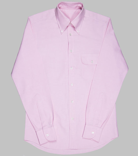 Bryceland's Oxford Button Down Shirt Pink