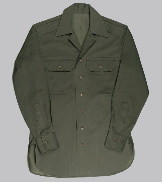 Bryceland's Officer Shirt Olive