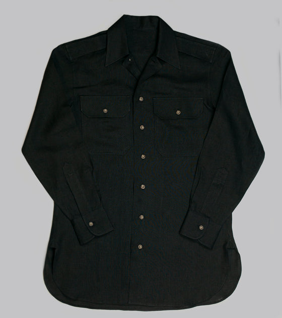 Bryceland's Officer Shirt Black