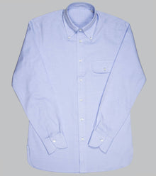  Bryceland's Made-to-Order Perfect OCBD Shirt Light Blue (with hand-stitch finishings)