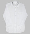 Bryceland's Perfect OCBD Shirt White (with hand-stitch finishings)