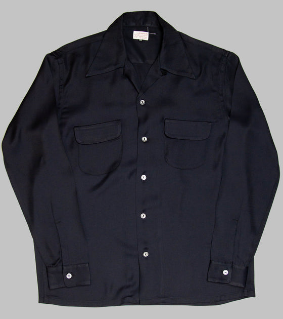 Bryceland's Rayon Shirt Black