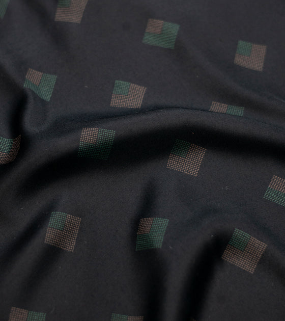 Emmeline Rayon Shirt Black Diamond