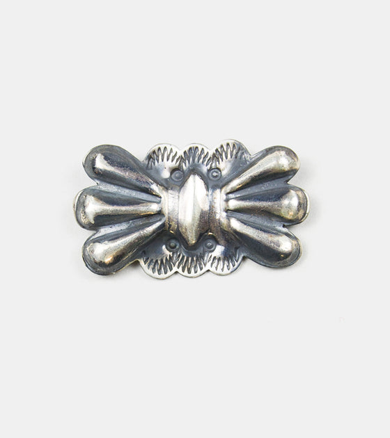 Red Rabbit Bow Pin Silver No.1
