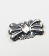 Red Rabbit Bow Pin Silver No.1