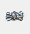 Red Rabbit Bow Pin Silver No.2