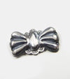 Red Rabbit Bow Pin Silver No.2