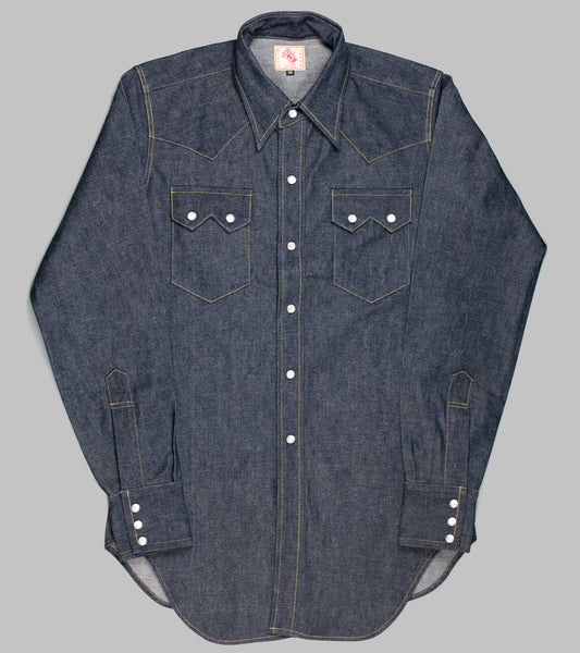 Sawtooth Westerner Shirt Denim | Bryceland's & Co.