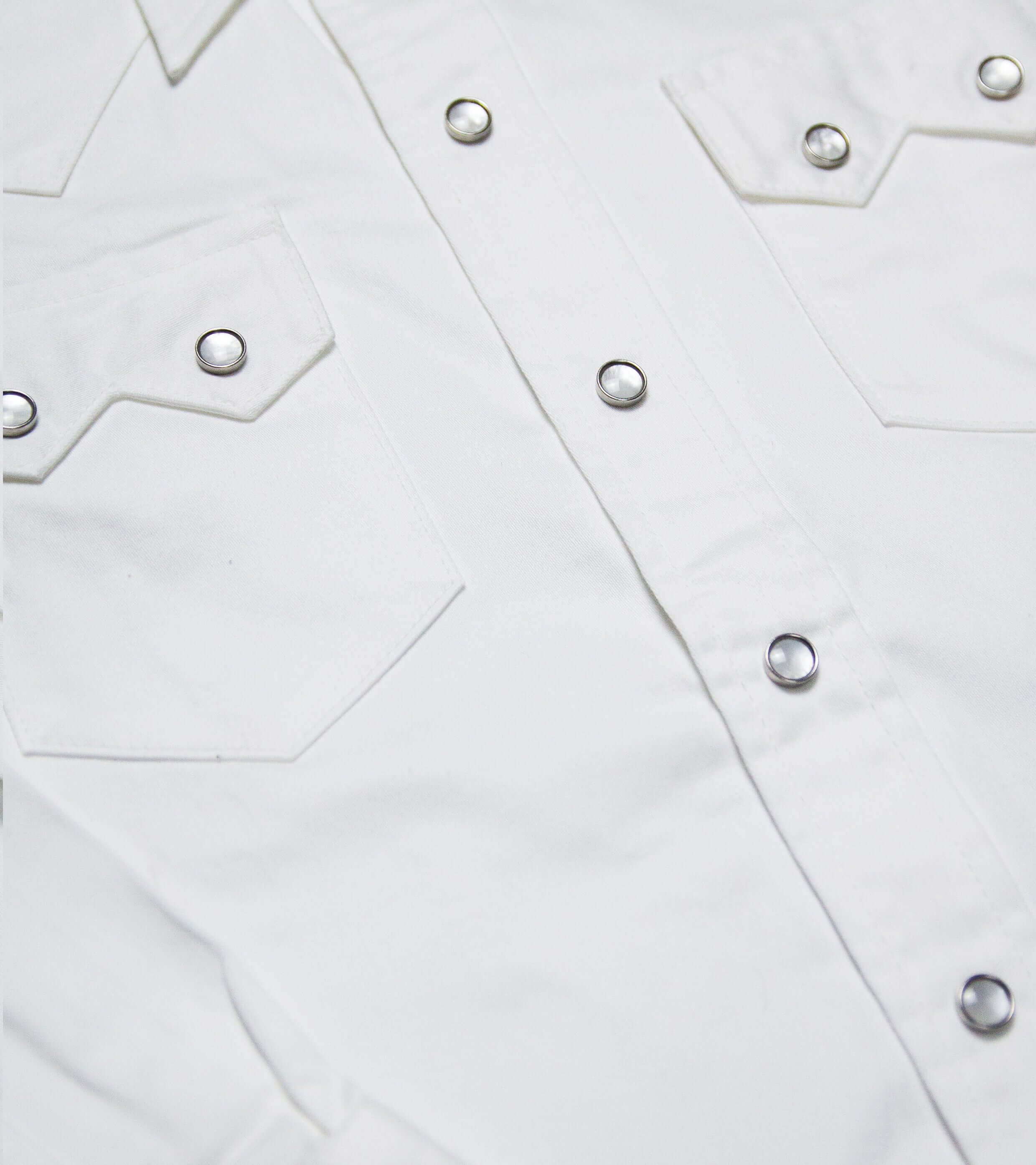 Sawtooth Westerner Shirt White | Bryceland's & Co.