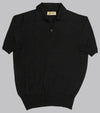 Bryceland's Cotton Short Sleeve ‘Skipper’ Polo Charcoal
