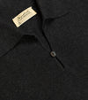 Bryceland's Cotton Short Sleeve ‘Skipper’ Polo Charcoal