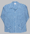 Bryceland's Sports Shirt Blue Gingham