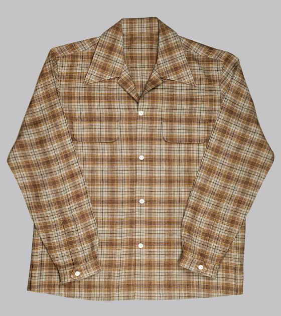 Bryceland's Sports Shirt Made-to-Order Brown/Grey