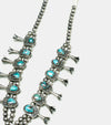 Vintage Navajo Squash Blossom Necklace