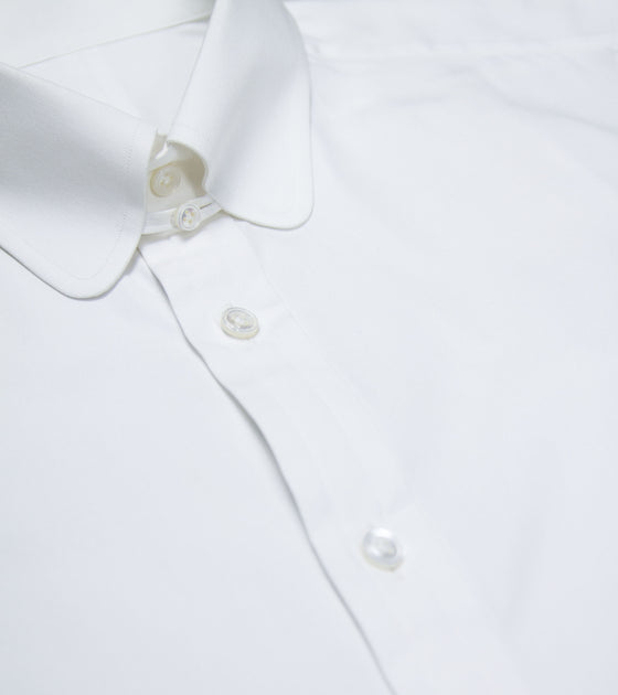 Bryceland's Club Tab Collar Shirt White