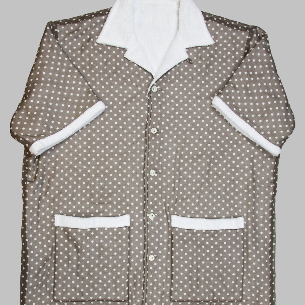 
                  
                    Bryceland's Towel Shirt Voile Spot Brown
                  
                