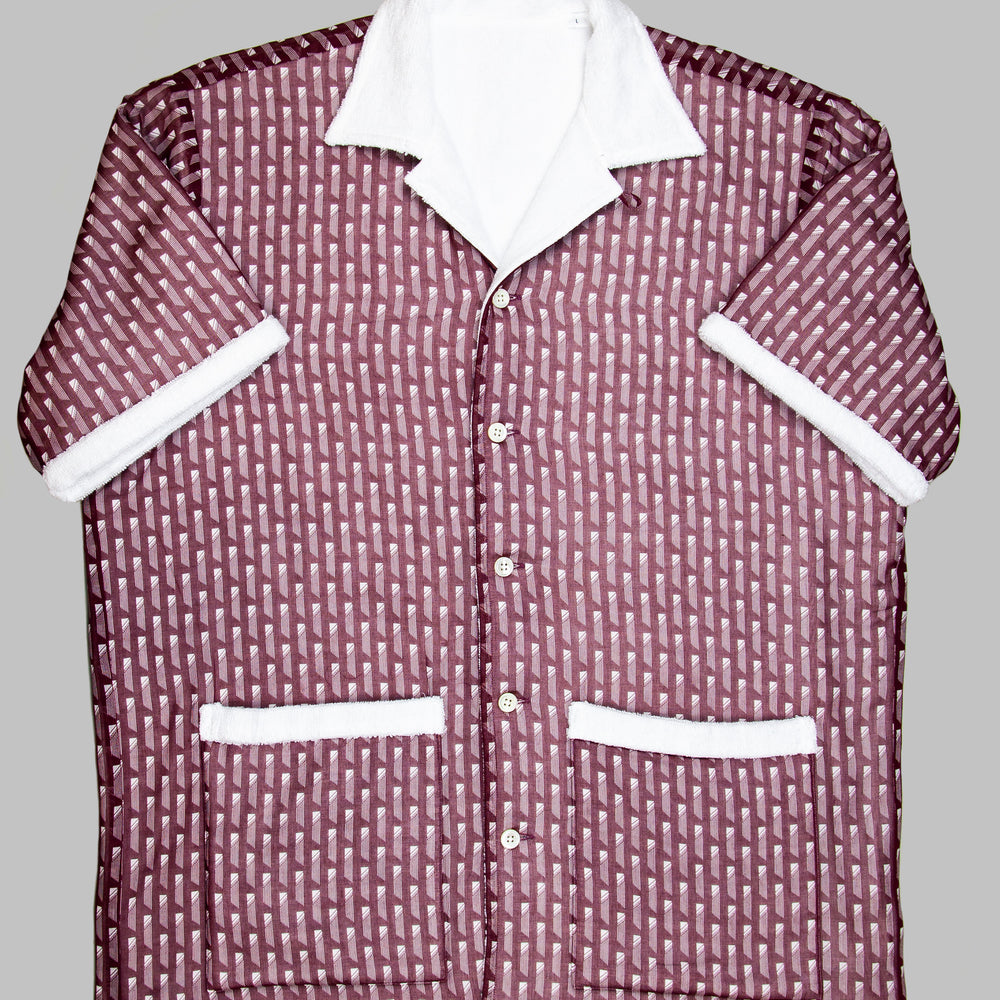 
                  
                    Bryceland's Towel Shirt Voile Burgundy
                  
                