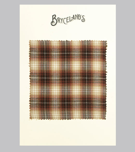 Bryceland's Sports Shirt Made-to-Order Brick/Brown