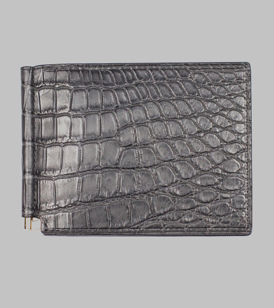 Bryceland's Porosus Wallet Dark Gray