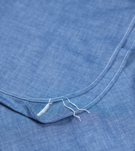 Bryceland's Half-zip Shirt Chambray