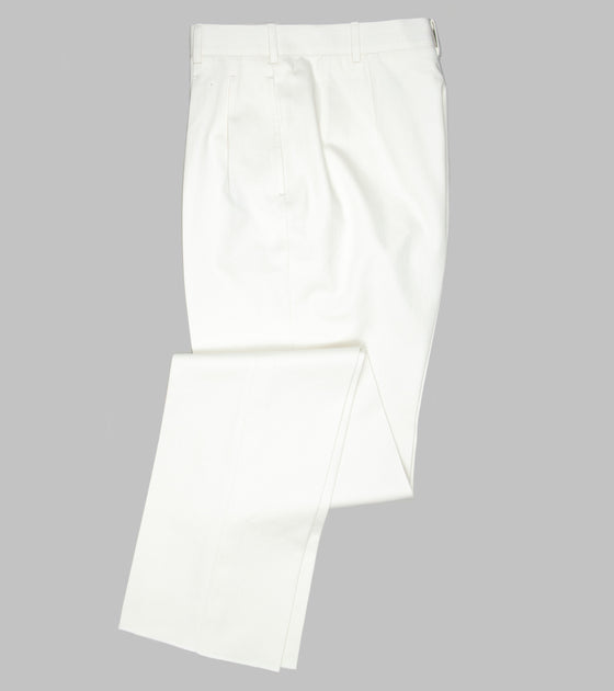Bryceland's Winston Trousers HBT White